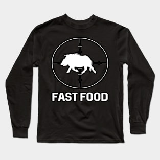 Wild Boar Gift Long Sleeve T-Shirt